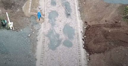 Кладка гранитной брусчатки  Армавир