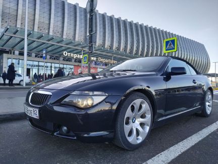 Аренда авто Атлетичный Кабриолет BMW-630 в Крыму  - купить на сайте объявлений Крым онлайн