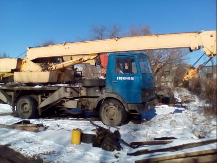 Услуга автокрана маз ивановец  Армавир
