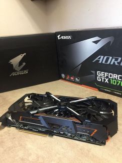 Видеокарта GTX1070 8Gb aorus  Армавир