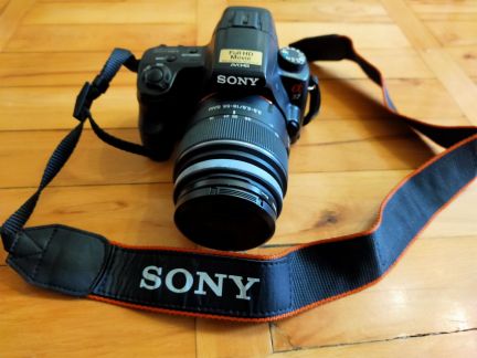 Зеркальный фотоаппарат sony alpha 35 + сумка для ф  Армавир