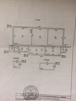 Продаю 2х комнатную квартиру, 51 м кв., 1/1 эт.  Армавир